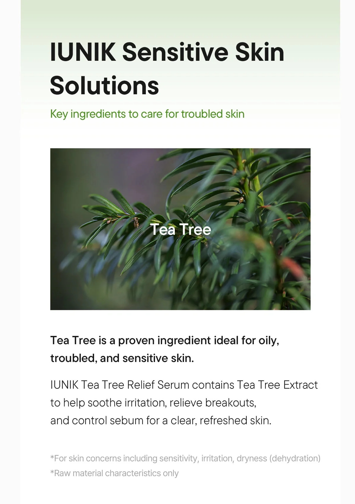 [iUNIK] Tea Tree Relief Serum 50ml - Image 4