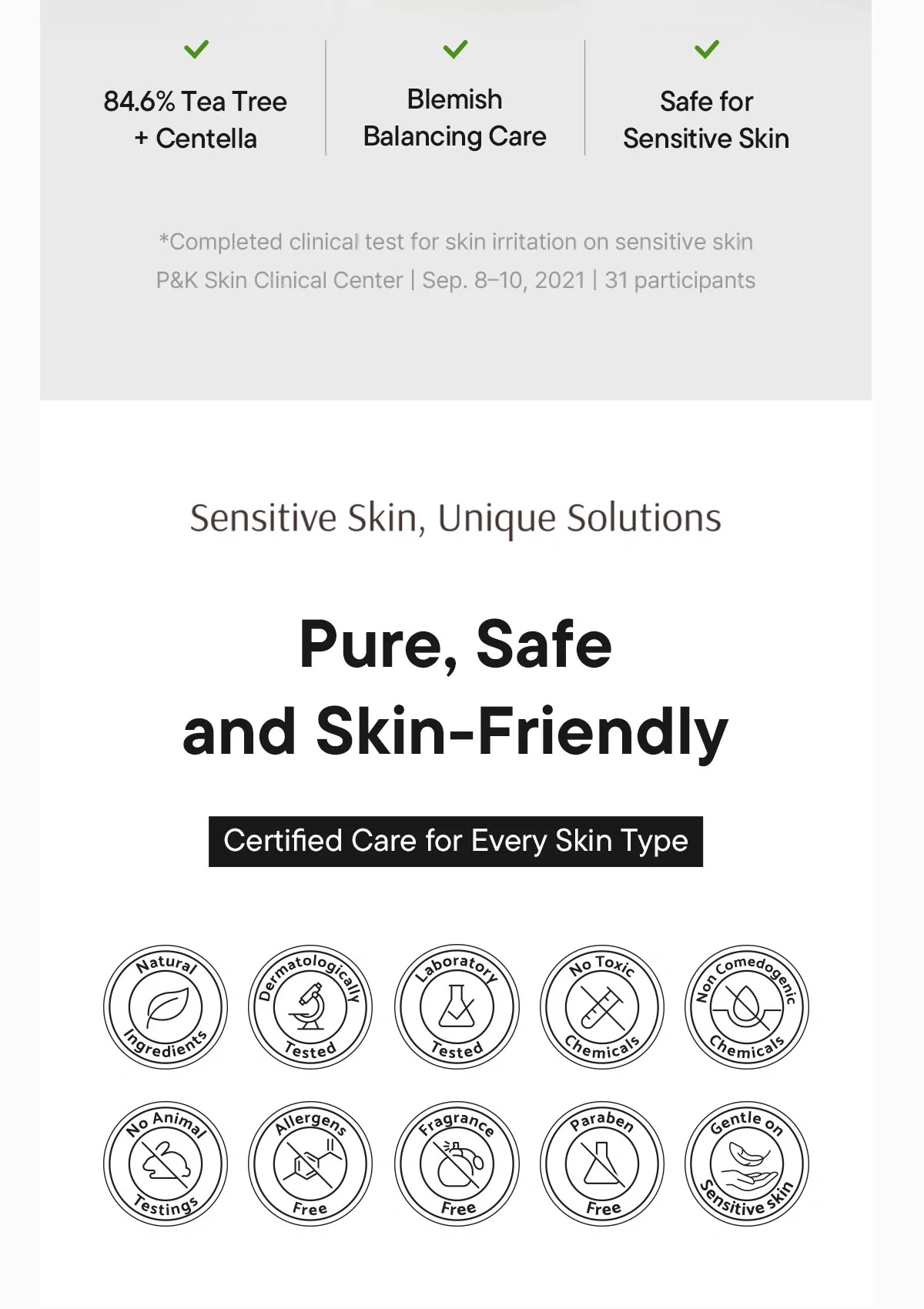 [iUNIK] Tea Tree Relief Serum 50ml - Image 5