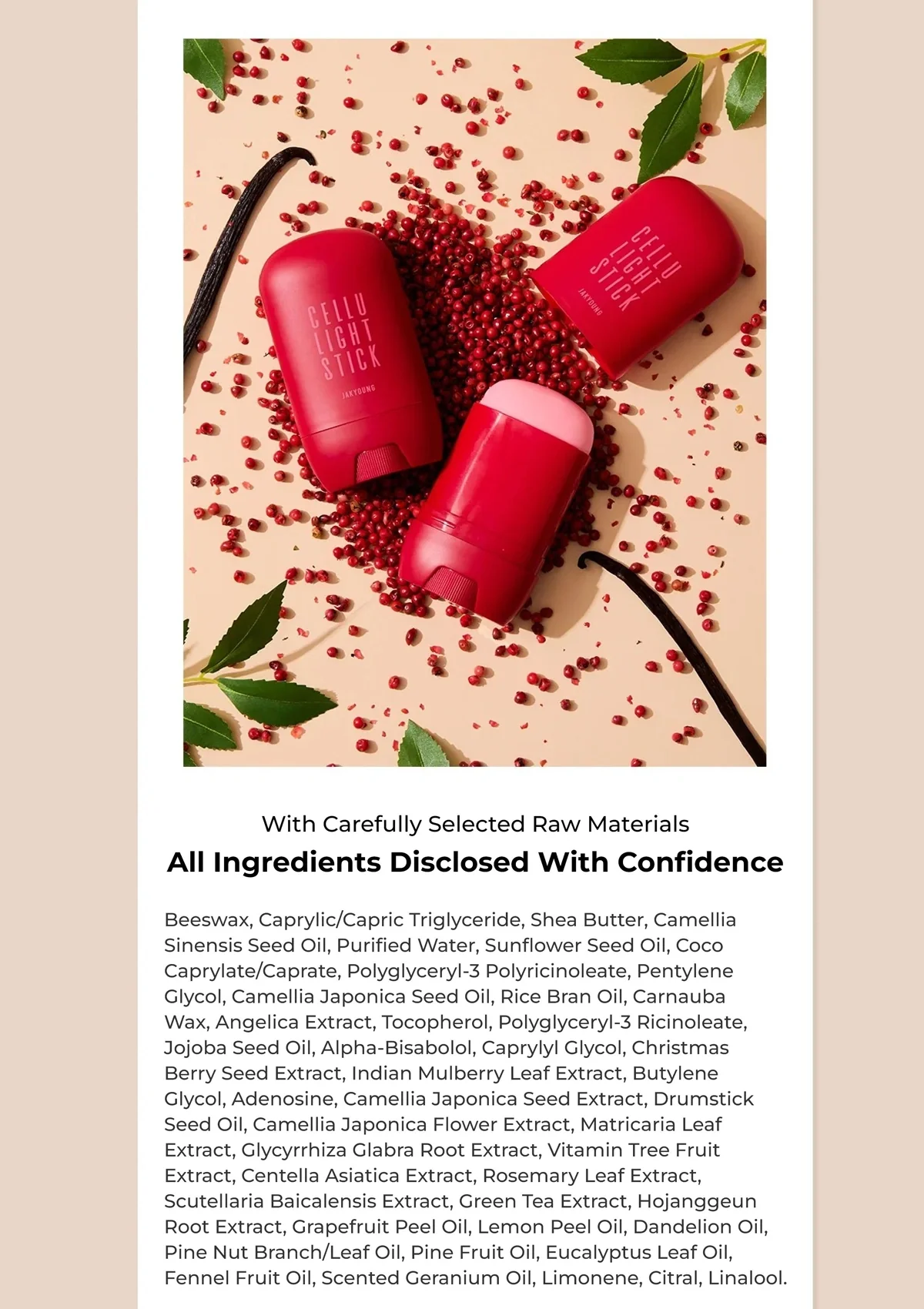 [JAKYOUNG] Cellu-Light Stick I Lift Up Light Cream 50g - Image 16