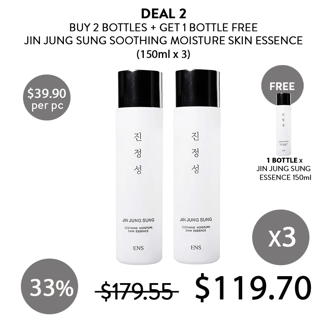 [JIN JUNG SUNG] Soothing Moisture Skin Essence 150ml - Image 4