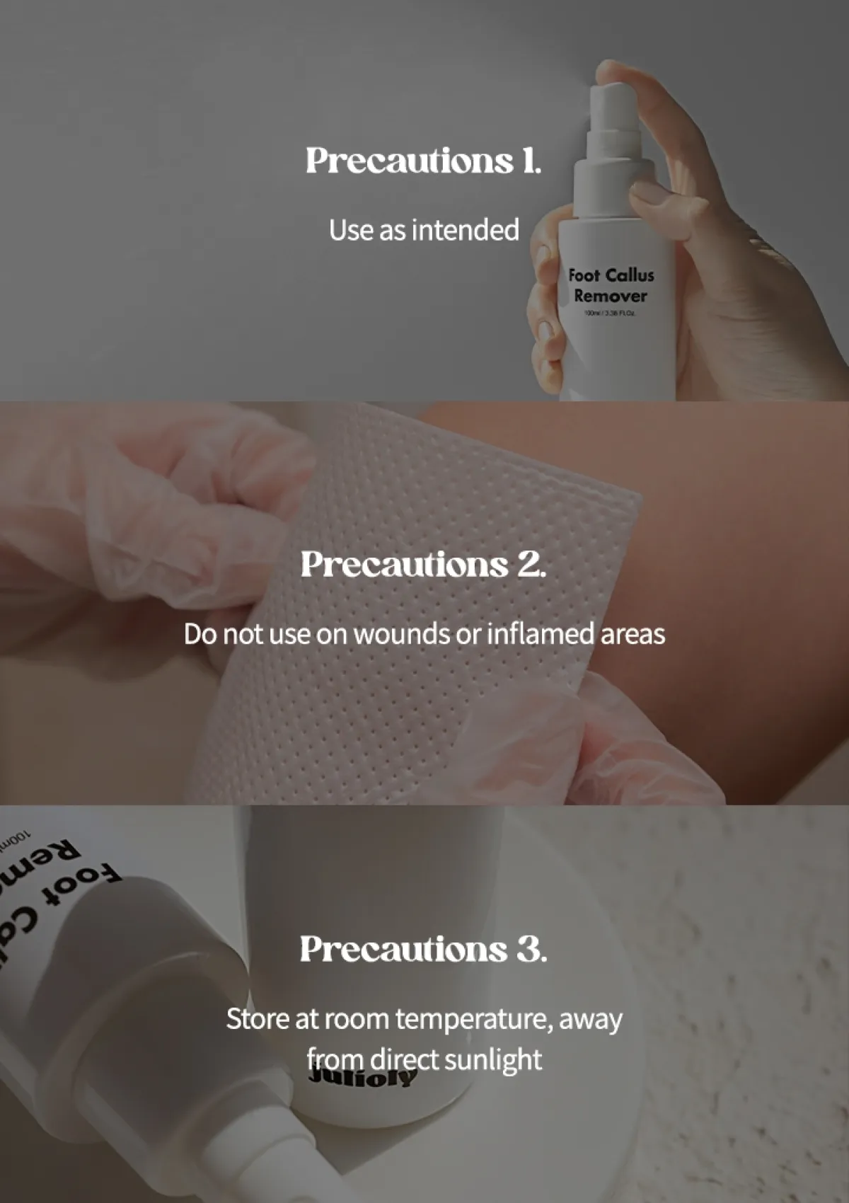 [JULIOLY] Foot Callus Remover Home Care Set - Image 24