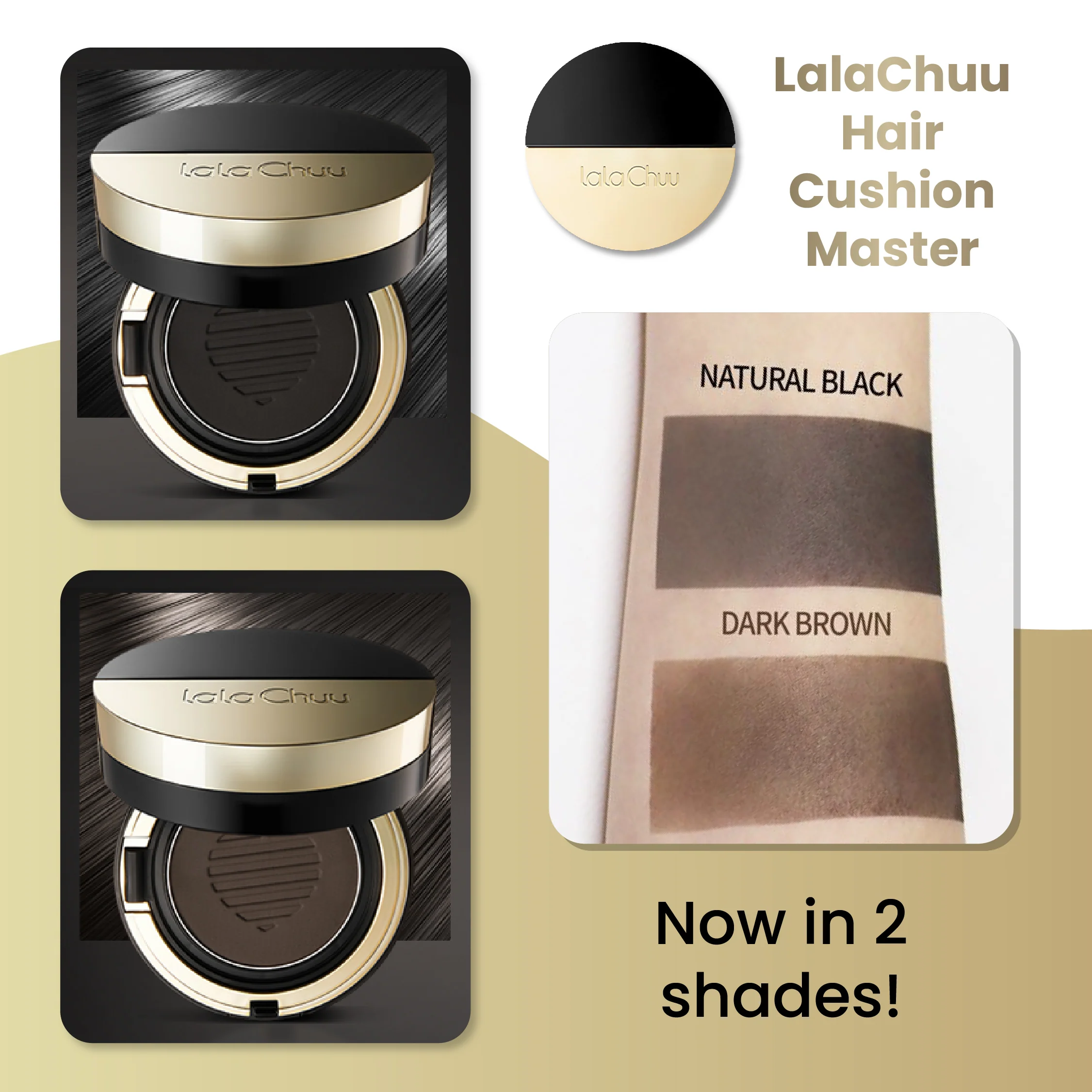 [LALACHUU] Hair Cushion Master Season 2 with Magnetic Brush and Puff - Image 5