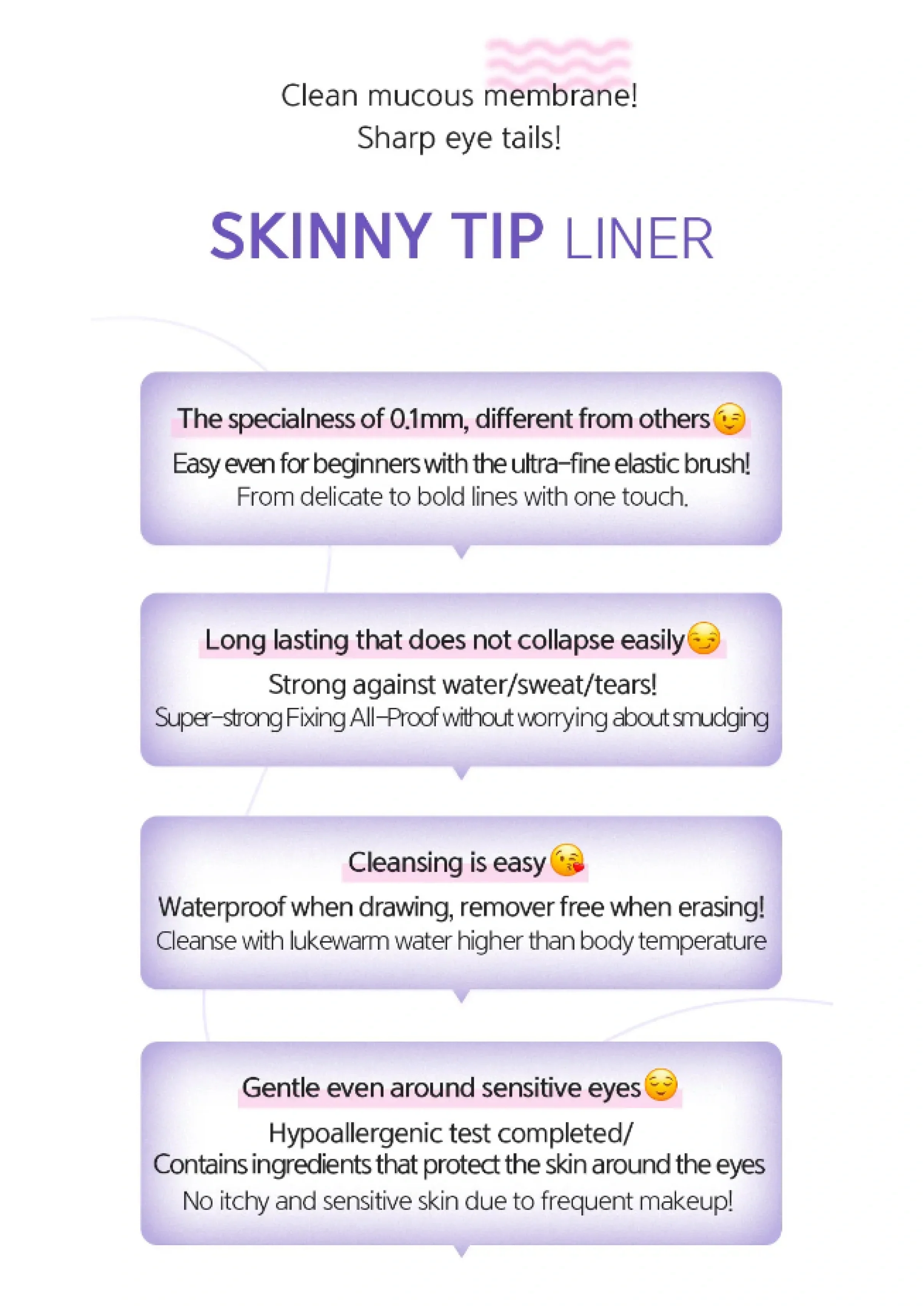 [LALACHUU] Skinny Tip Liner in Ink Black | Cocoa Brown 0.5g - Image 5