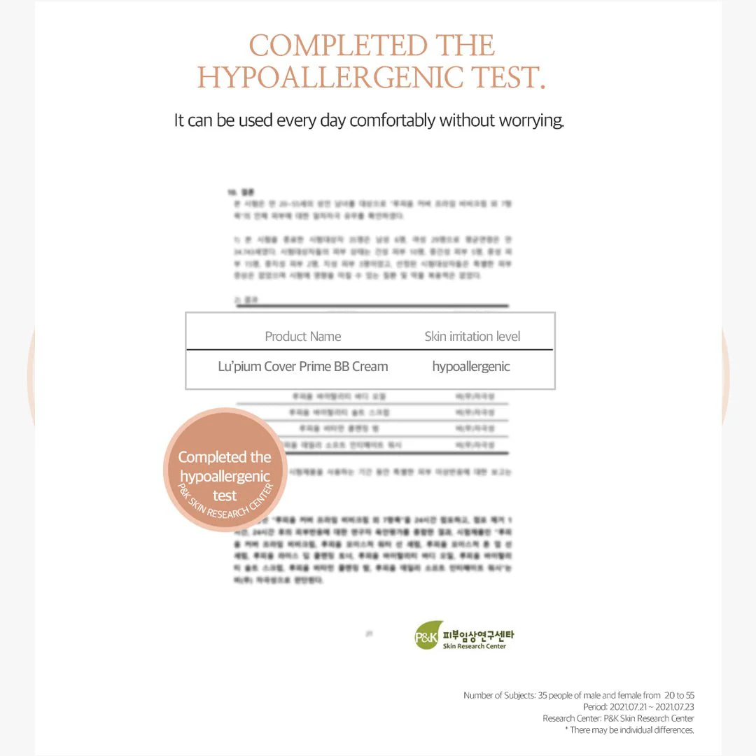 [LUPIUM] Cover Prime BB Cream SPF24 PA++ 50ml - Image 14