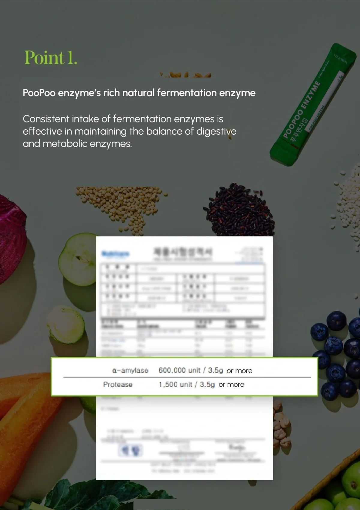 [MAROCELL] Poo Poo Enzyme Green Apple (1 Box = 3.5g x 30 Sticks) - Image 12