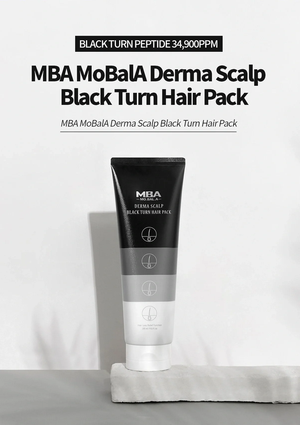 [MBA] Derma Scalp Hair Pack 270ml - Image 3