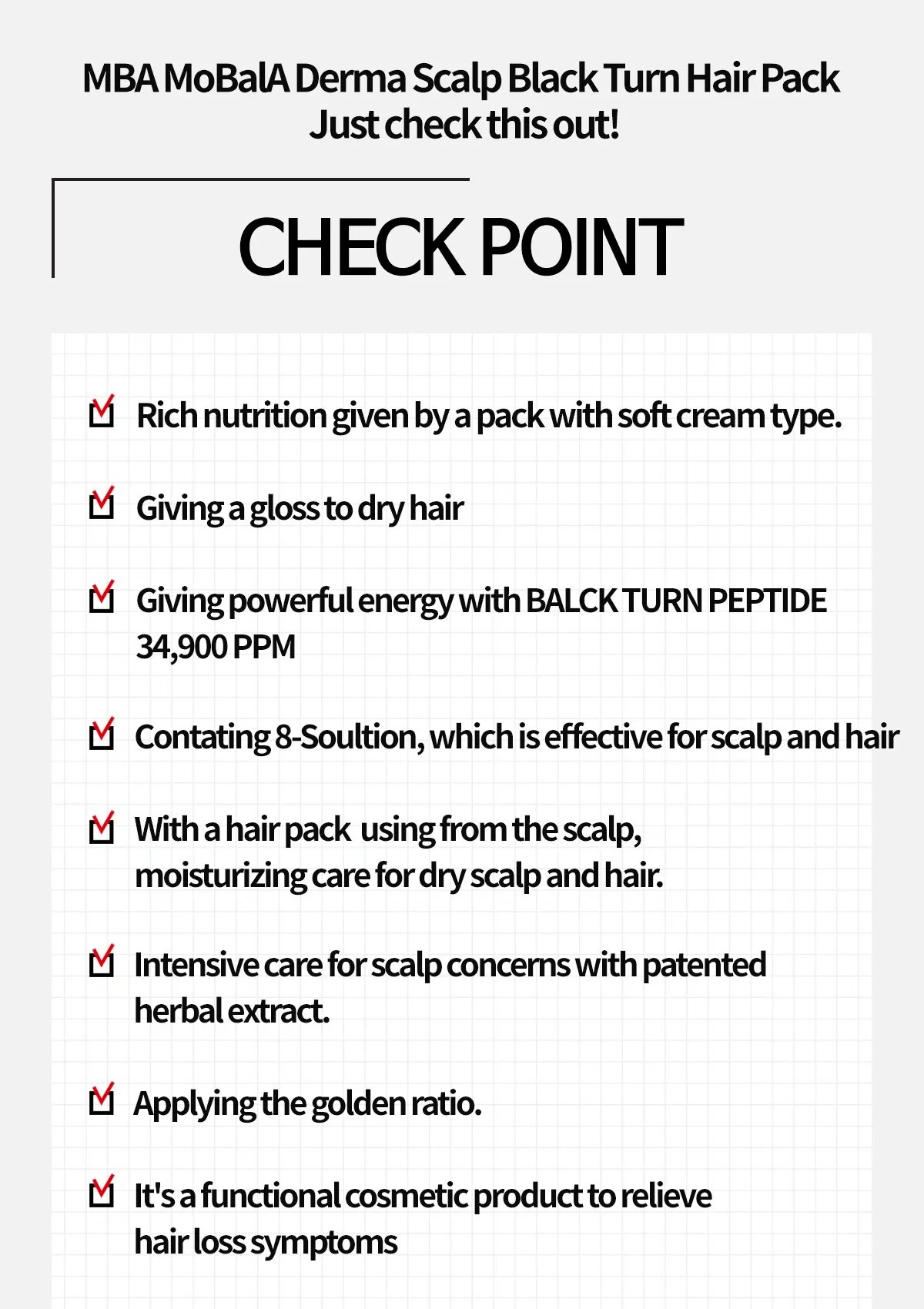 [MBA] Derma Scalp Hair Pack 270ml - Image 5