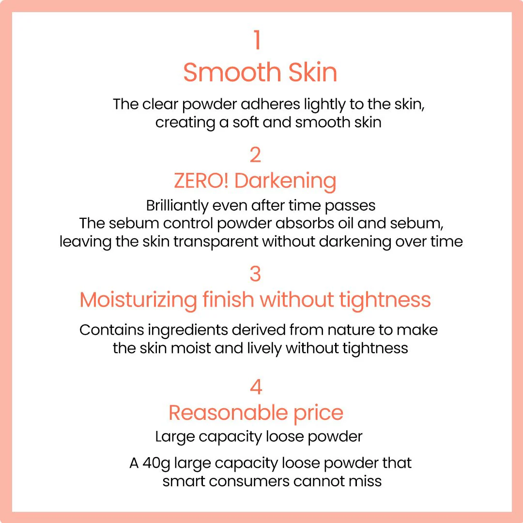 [MCC] Perfect Finish Loose Powder 40G - Image 5