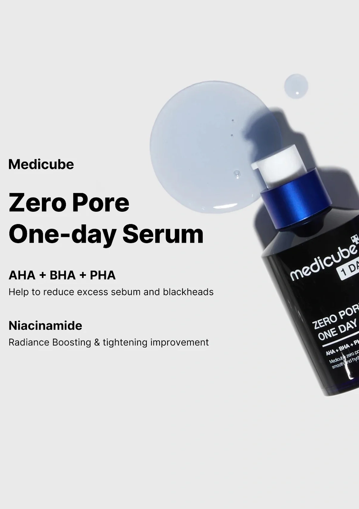 [MEDICUBE] Zero Pore One-day Serum 30ml - Image 5