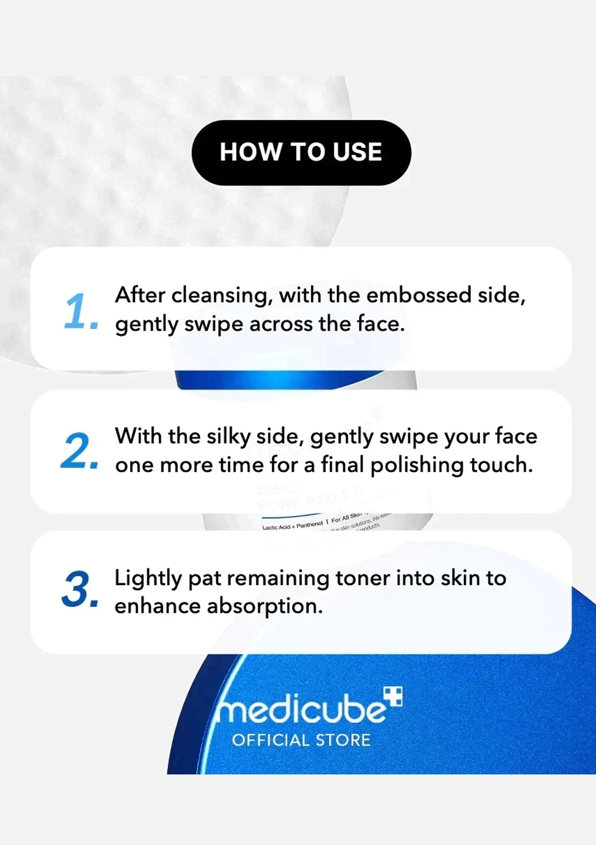 [MEDICUBE] Zero Pore Pad (1 Box = 70 Pads) - Image 10