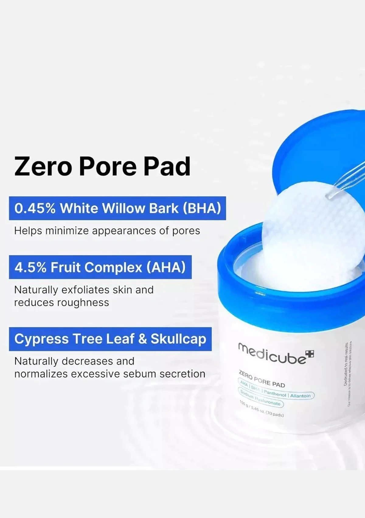 [MEDICUBE] Zero Pore Pad (1 Box = 70 Pads) - Image 6