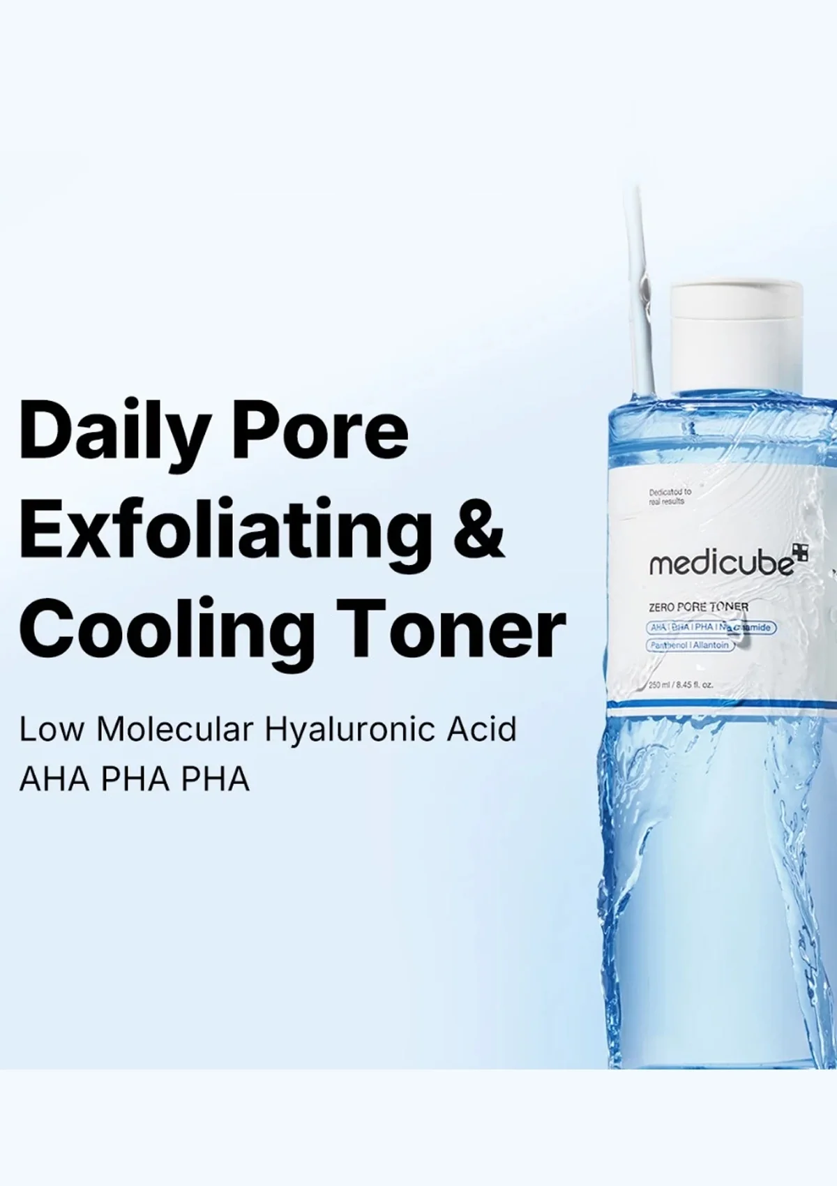 [MEDICUBE] Zero Pore Toner 250ml - Image 3