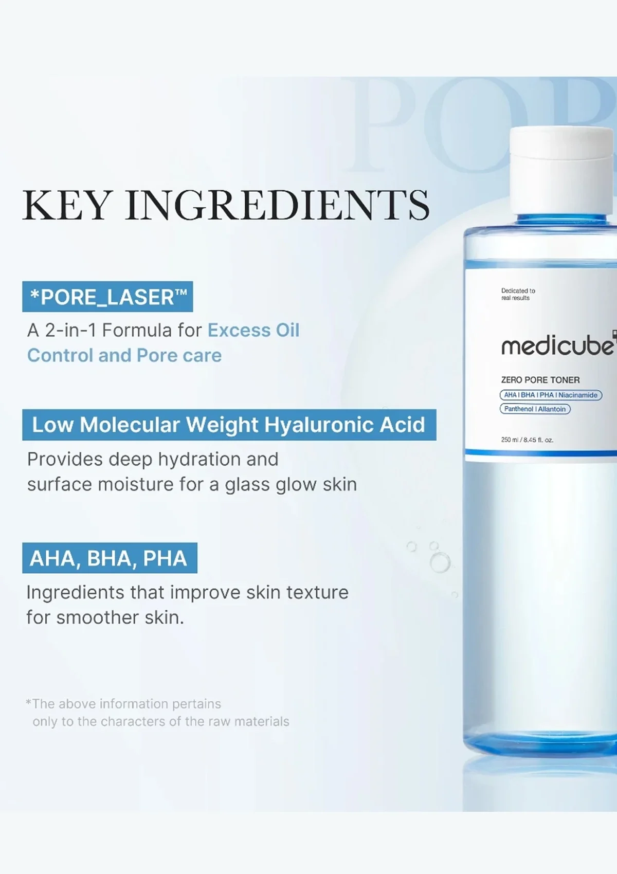 [MEDICUBE] Zero Pore Toner 250ml - Image 6
