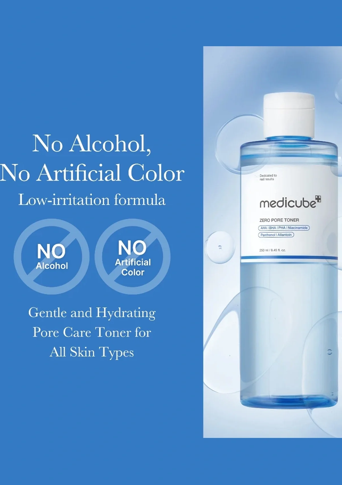 [MEDICUBE] Zero Pore Toner 250ml - Image 7