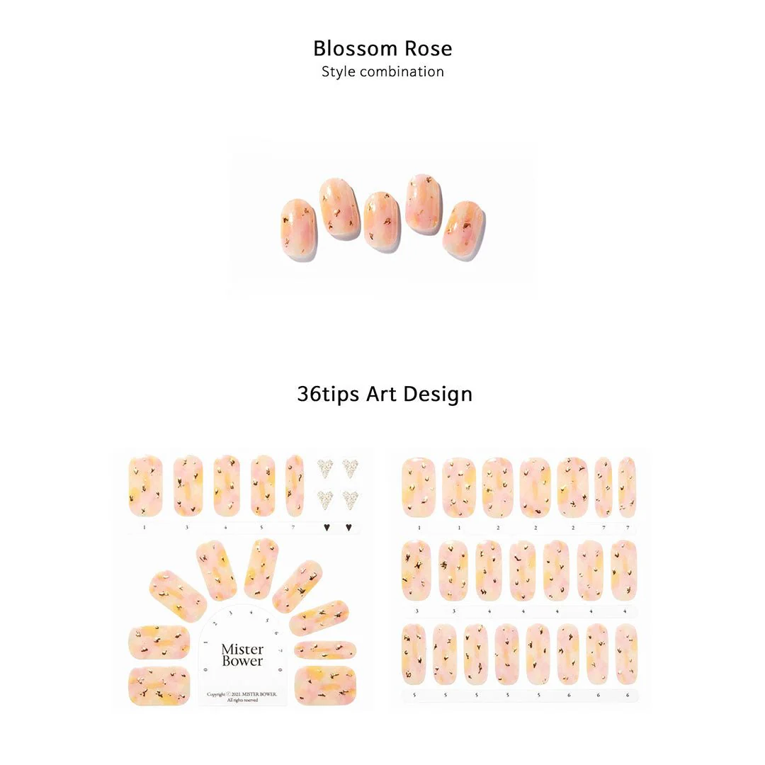 [Mister Bower] Volume Gel Nail - Blossom Rose - Image 11