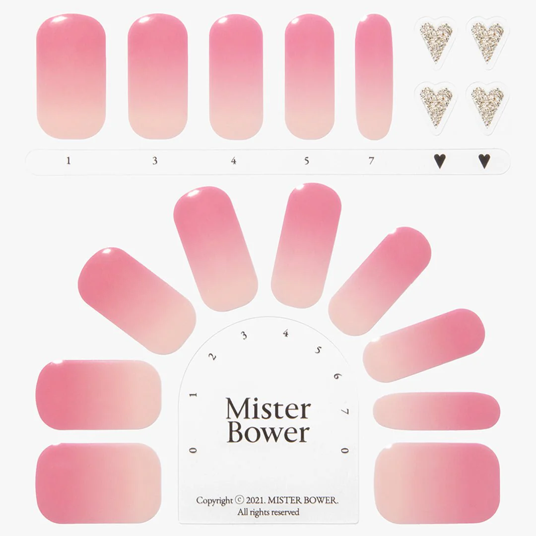 [Mister Bower] Volume Gel Nail - PEACH CHIFFON - Image 4