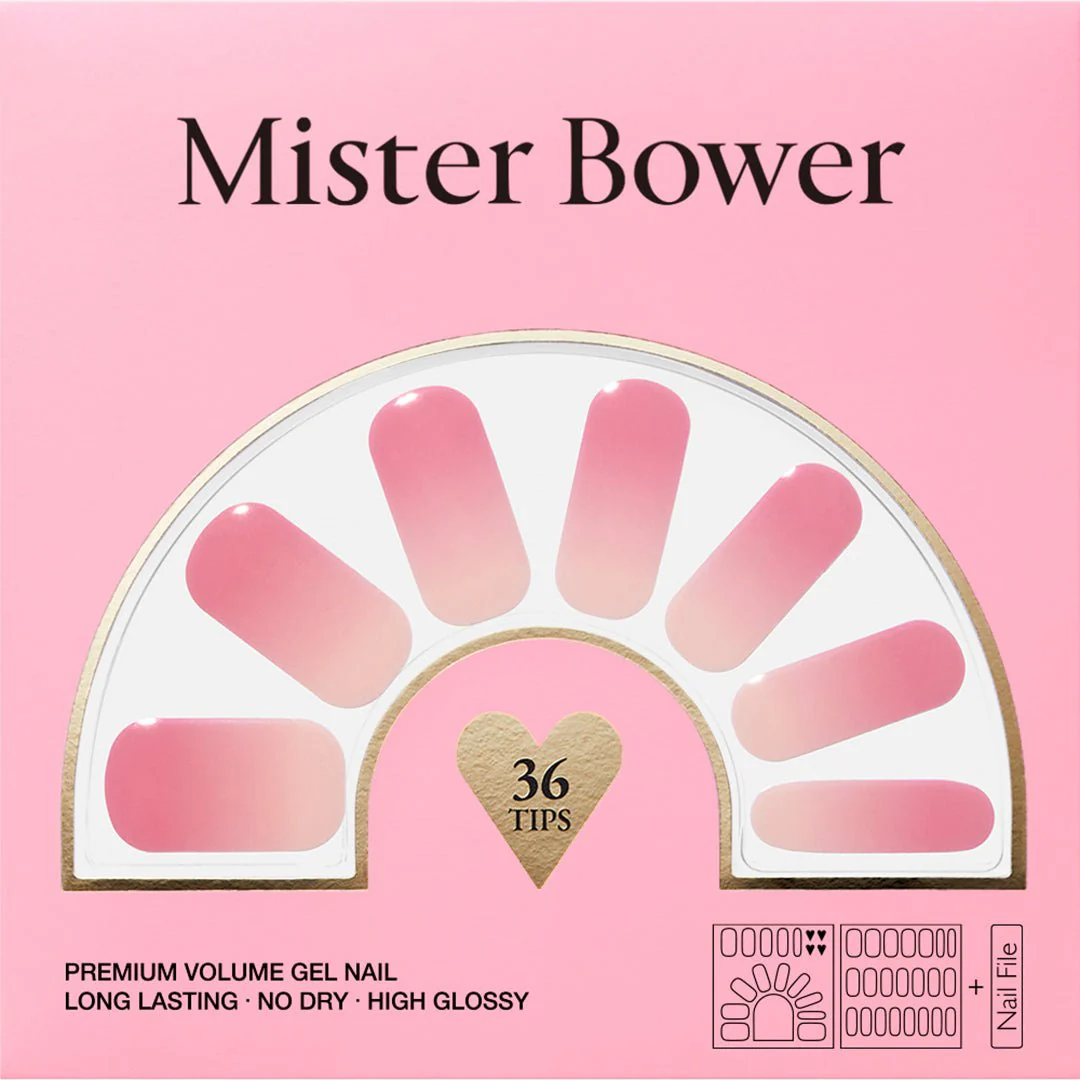[Mister Bower] Volume Gel Nail - PEACH CHIFFON - Image 6