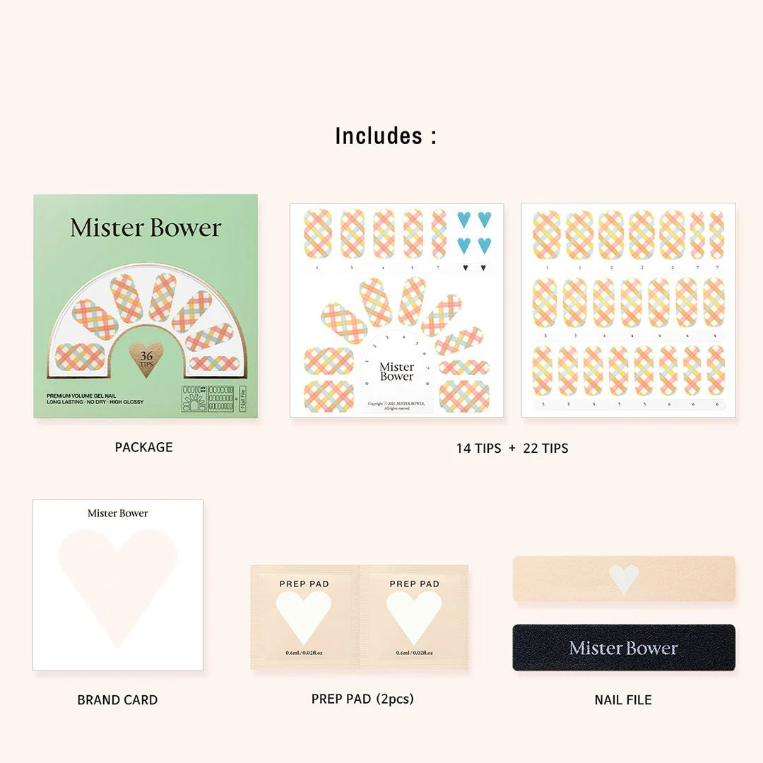 [Mister Bower] Volume Gel Nail - Picnic Mate - Image 9