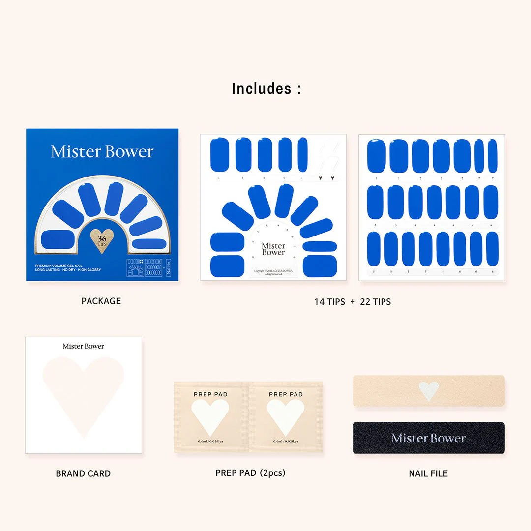 [Mister Bower] Volume Gel Nail - Santorini - Image 11