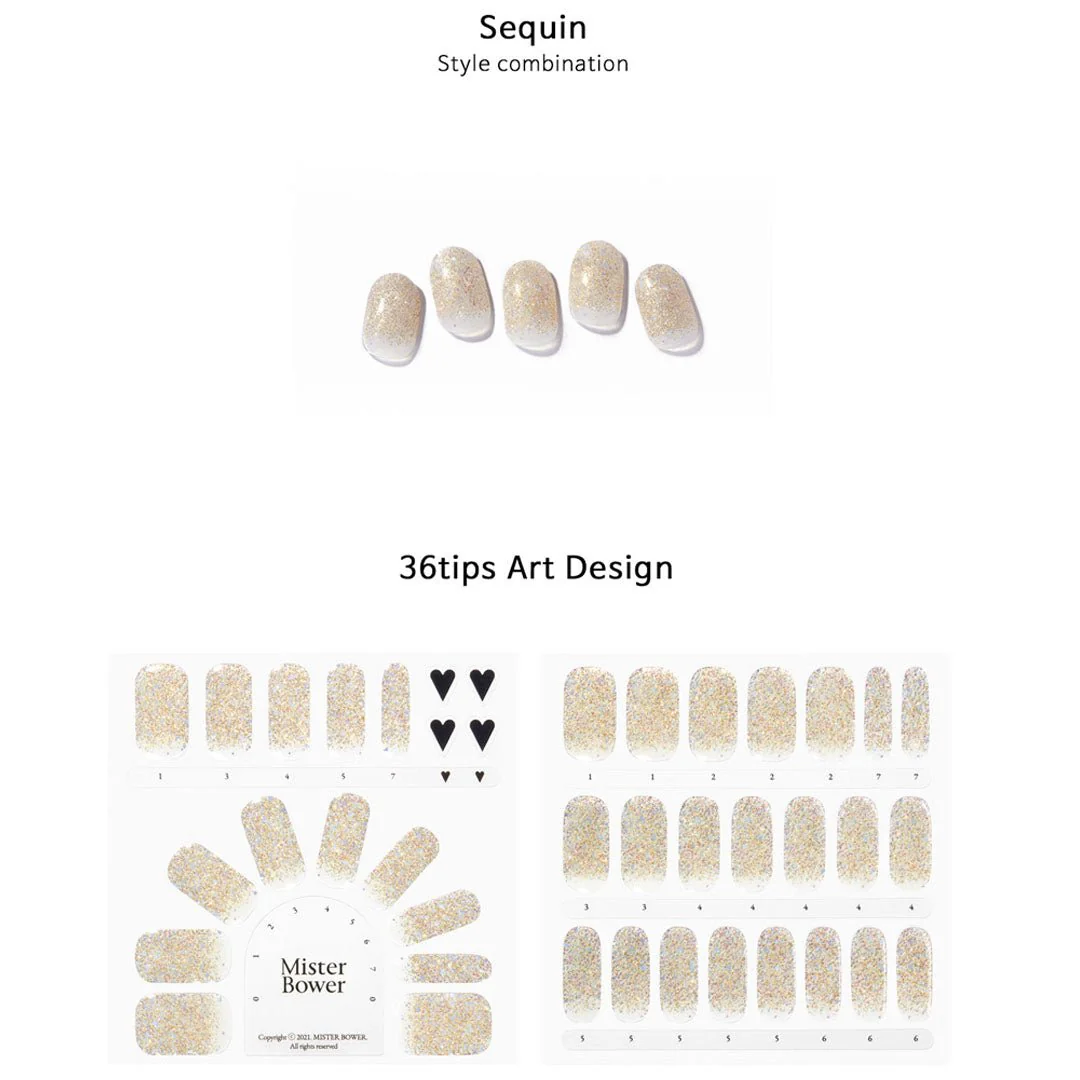 [Mister Bower] Volume Gel Nail - Sequin - Image 8