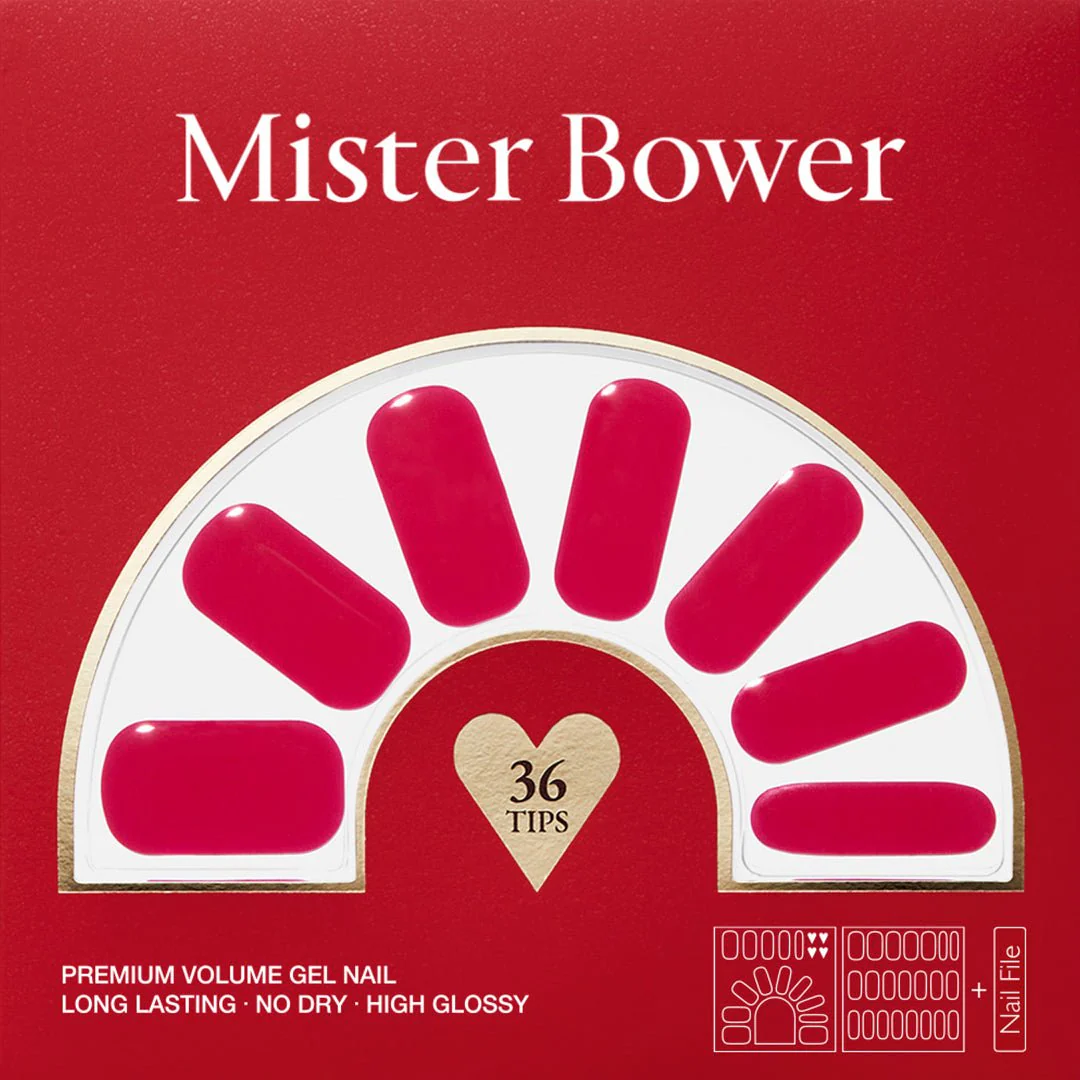 [Mister Bower] Volume Gel Nail - Signal Red - Image 5