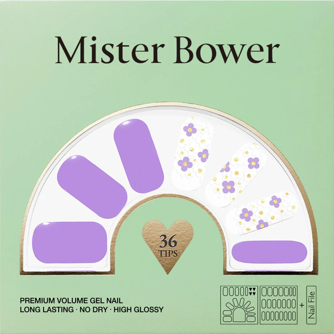 [Mister Bower] Volume Gel Nail - Sweet Lavender - Image 9
