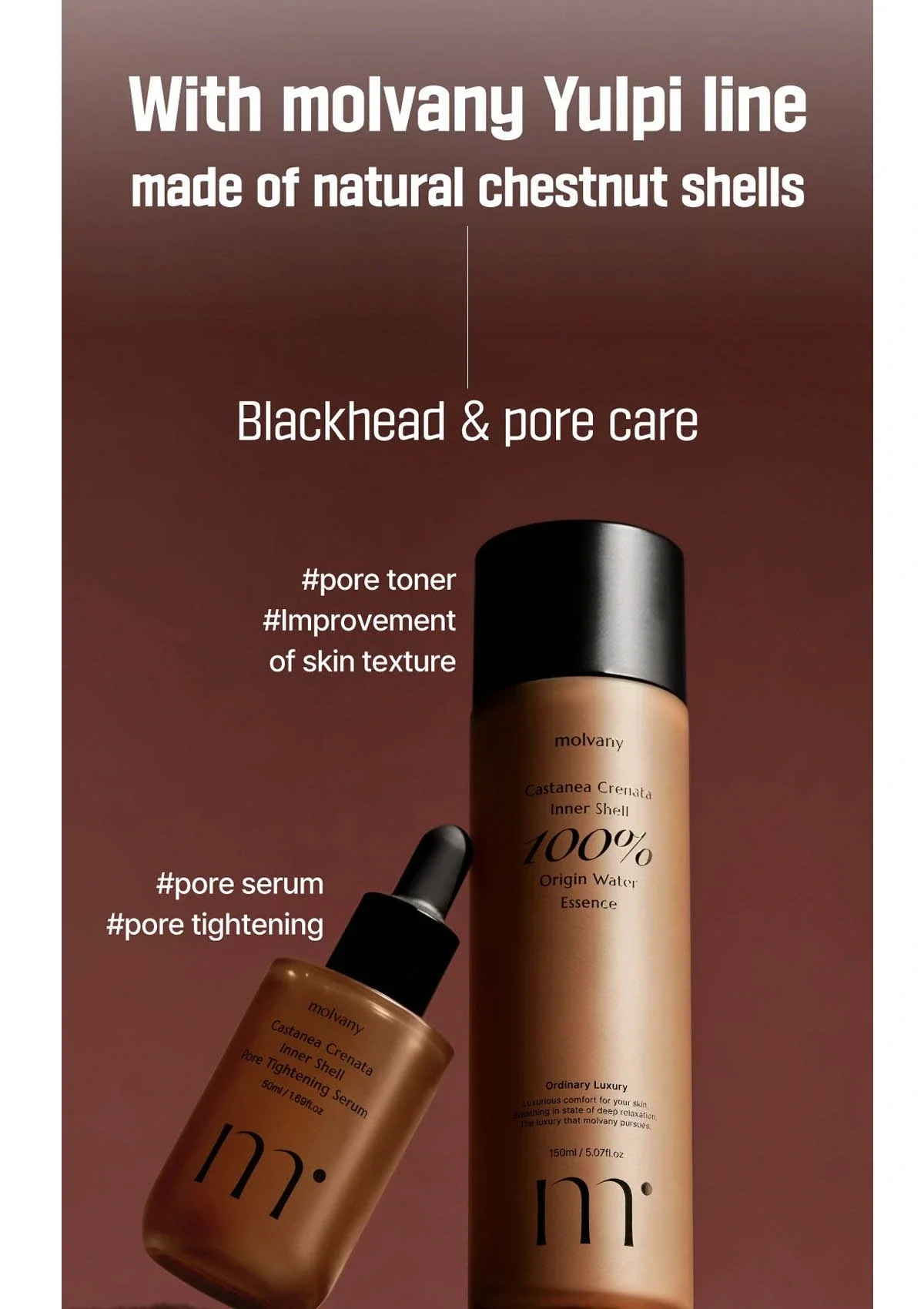 [MOLVANY] Castanea Crenata Inner Shell Pore Tightening Serum 50ml - Image 16