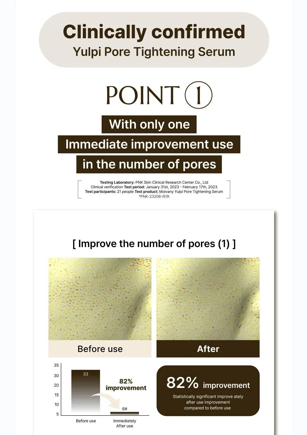 [MOLVANY] Castanea Crenata Inner Shell Pore Tightening Serum 50ml - Image 5