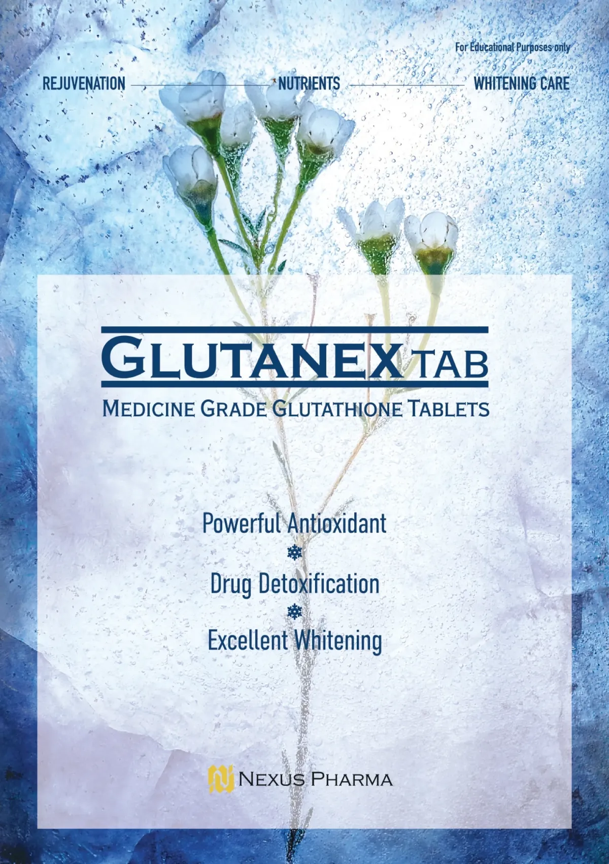 [NEXUS PHARMA] Glutanex Medicine Grade Glutathione Tablets (1 Box = 100mg x 100 Tablets) - Image 7