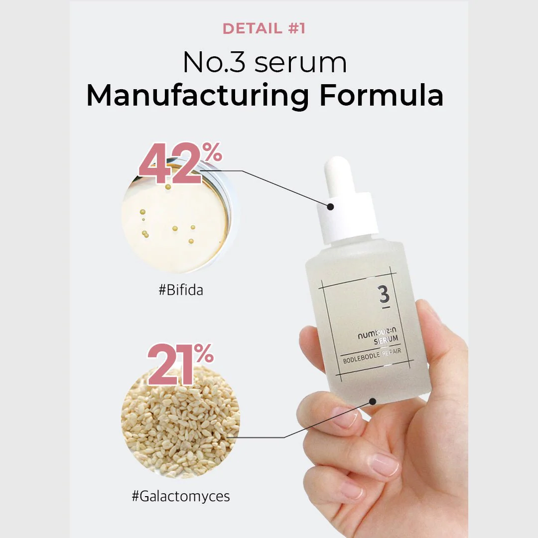 [NUMBUZIN] No.3 Skin Softening Serum 50ml - Image 8