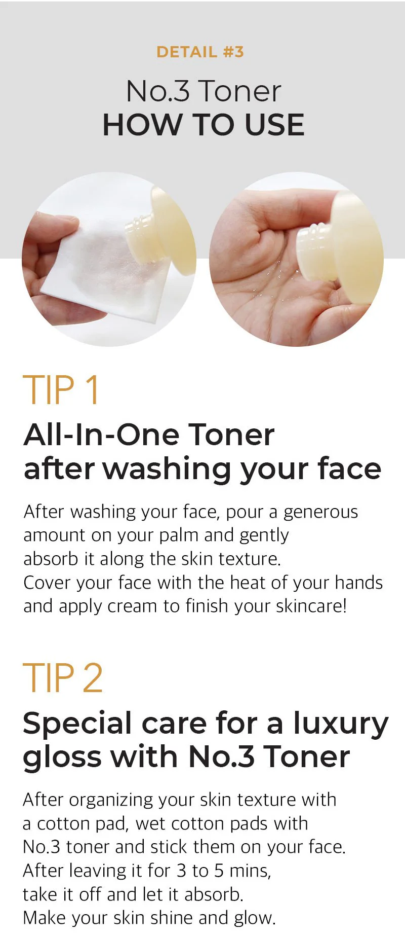 [NUMBUZIN] No.3 Super Glowing Essence Toner 200ml - Image 10