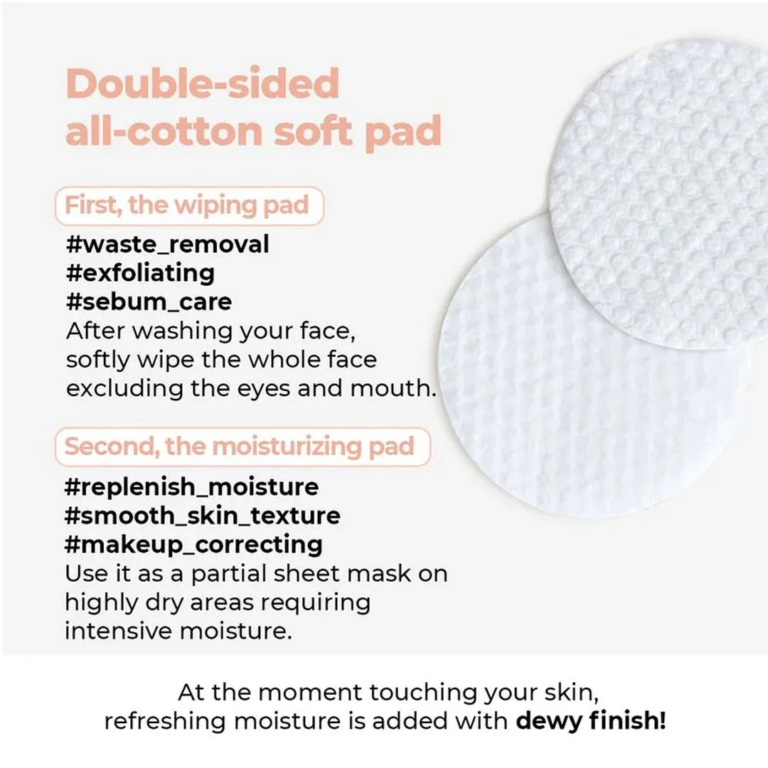 [NUMBUZIN] No.4 Pore Zero Peeled Egg Toner Pad 190ml (1 Box = 70 Pads) - Image 8