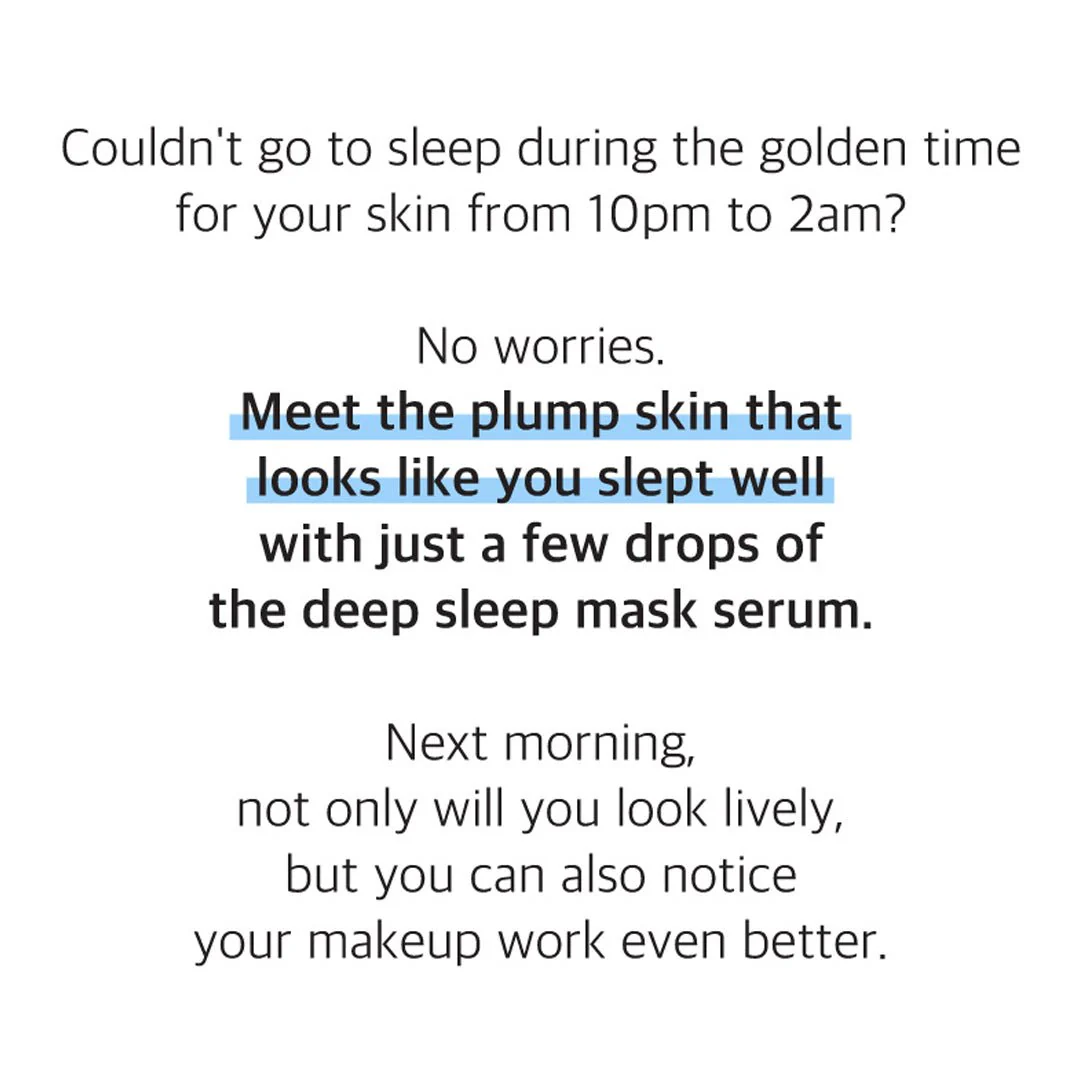 [NUMBUZIN] No.6 Deep Sleep Mask Serum 50ml - Image 5