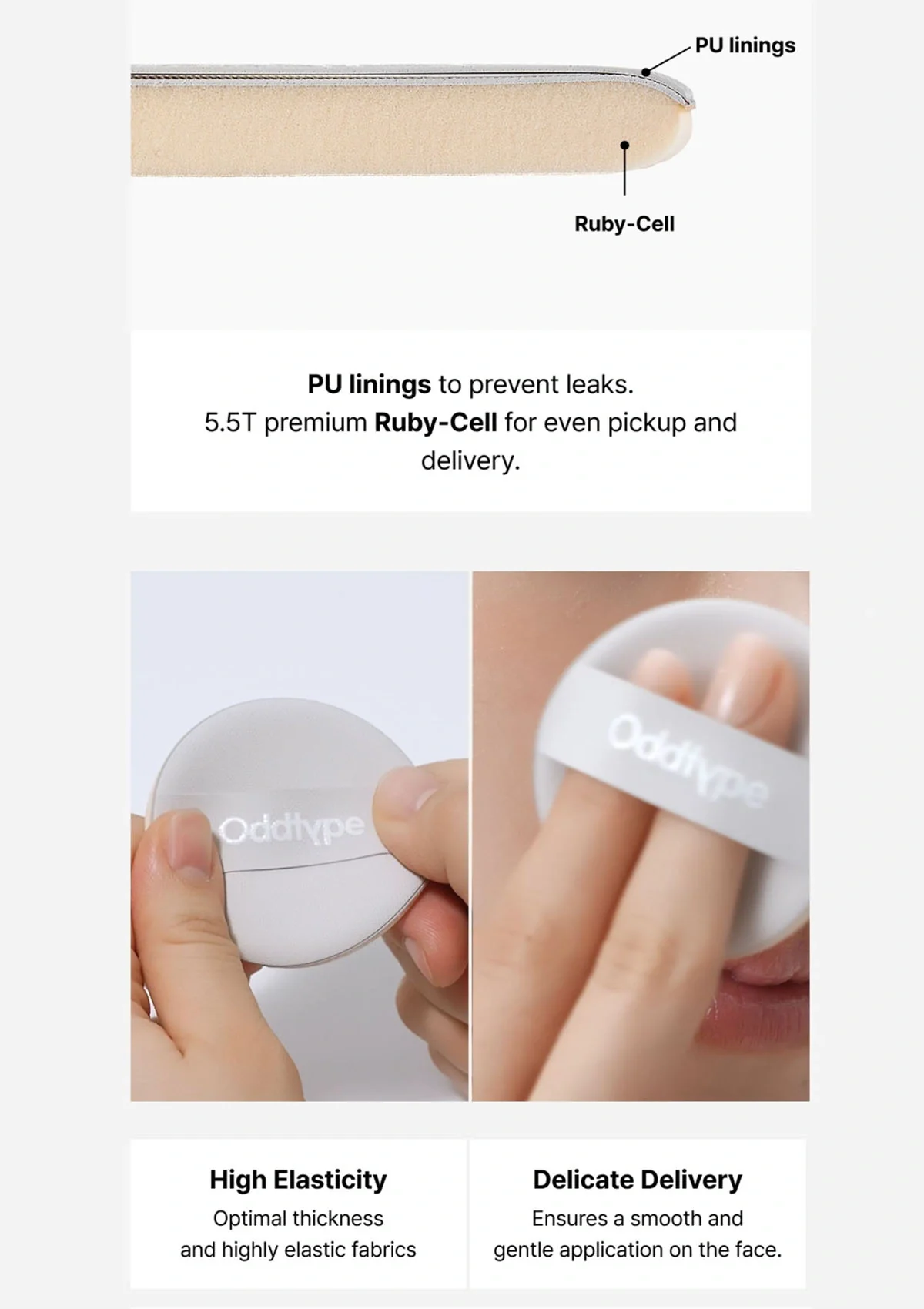 [ODDTYPE] Skin Sync Up Cushion Type B | Type G SPF 50+ PA++++ - Image 26