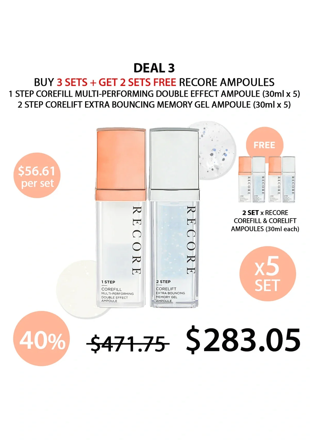 [RECORE] Ampoule Special Set - Image 13