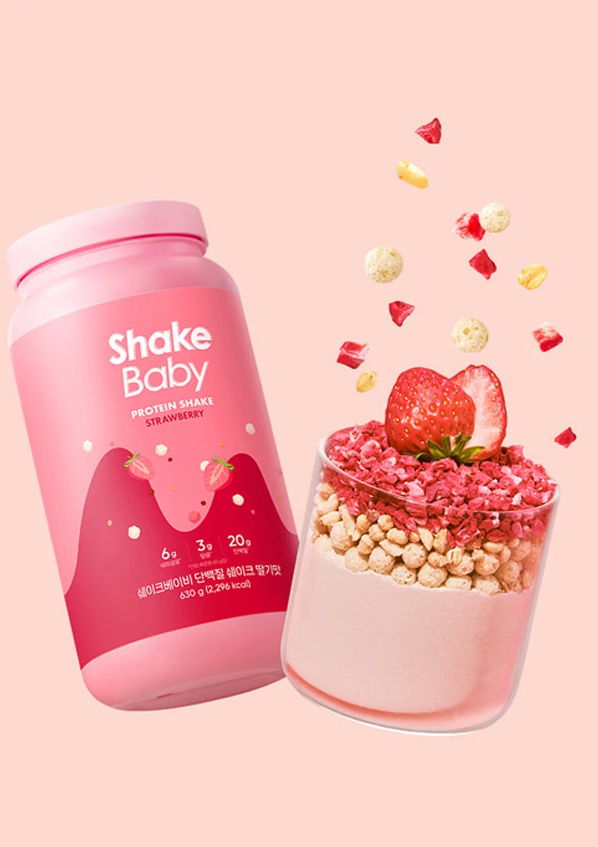 [SHAKE BABY] Diet Formular Protein Shake 630g (Upgraded Version in 10 Flavors) - Image 37