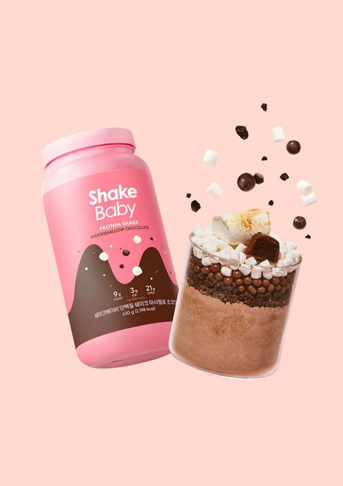 [SHAKE BABY] Diet Formular Protein Shake 630g (Upgraded Version in 10 Flavors) - Image 45