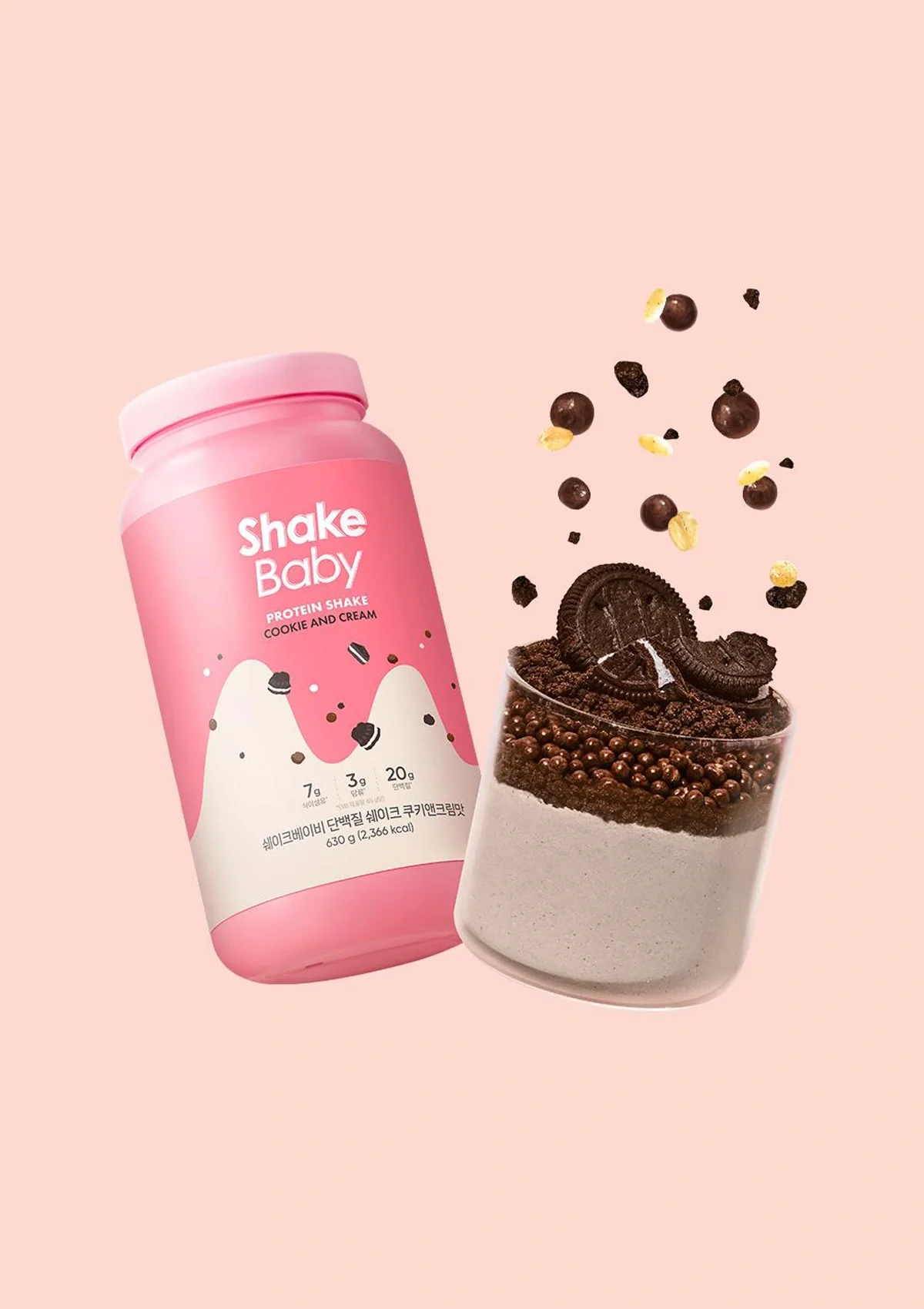 [SHAKE BABY] Diet Formular Protein Shake 630g (Upgraded Version in 10 Flavors) - Image 46