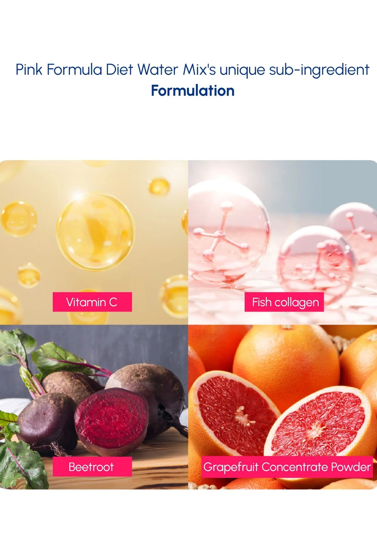 [SHAKE BABY] Pink Formula Diet Water Mix (1 Box = 7g x 20 Sticks) - Image 22