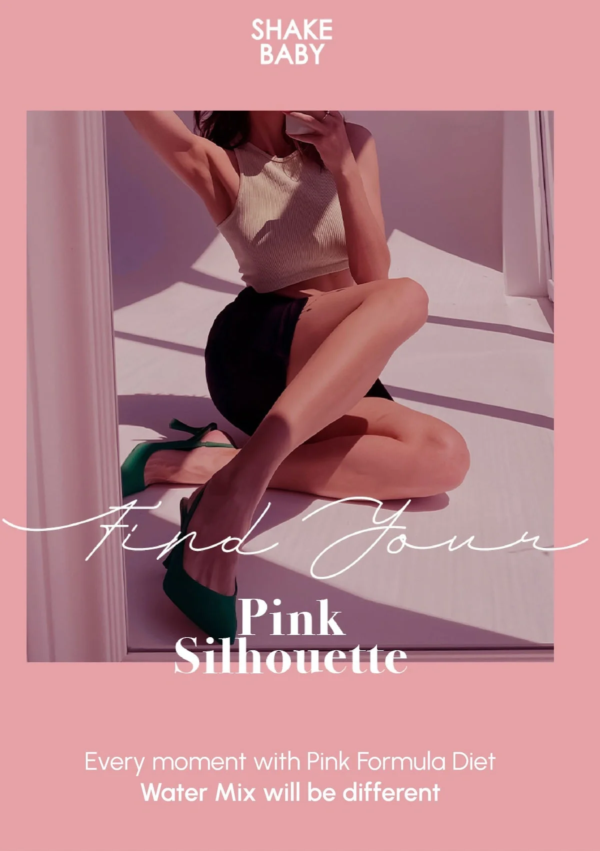 [SHAKE BABY] Pink Formula Diet Water Mix (1 Box = 7g x 20 Sticks) - Image 6