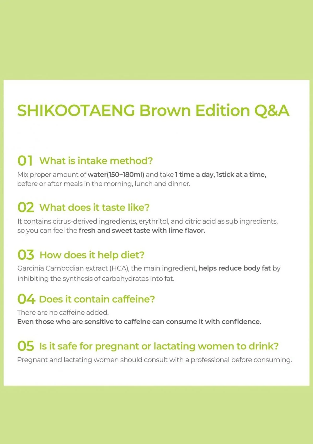 [SHIKOOTAENG] Diet Coffee  Americano | Hazelnut | Green Edition Limeade (30 Sticks) - Image 18
