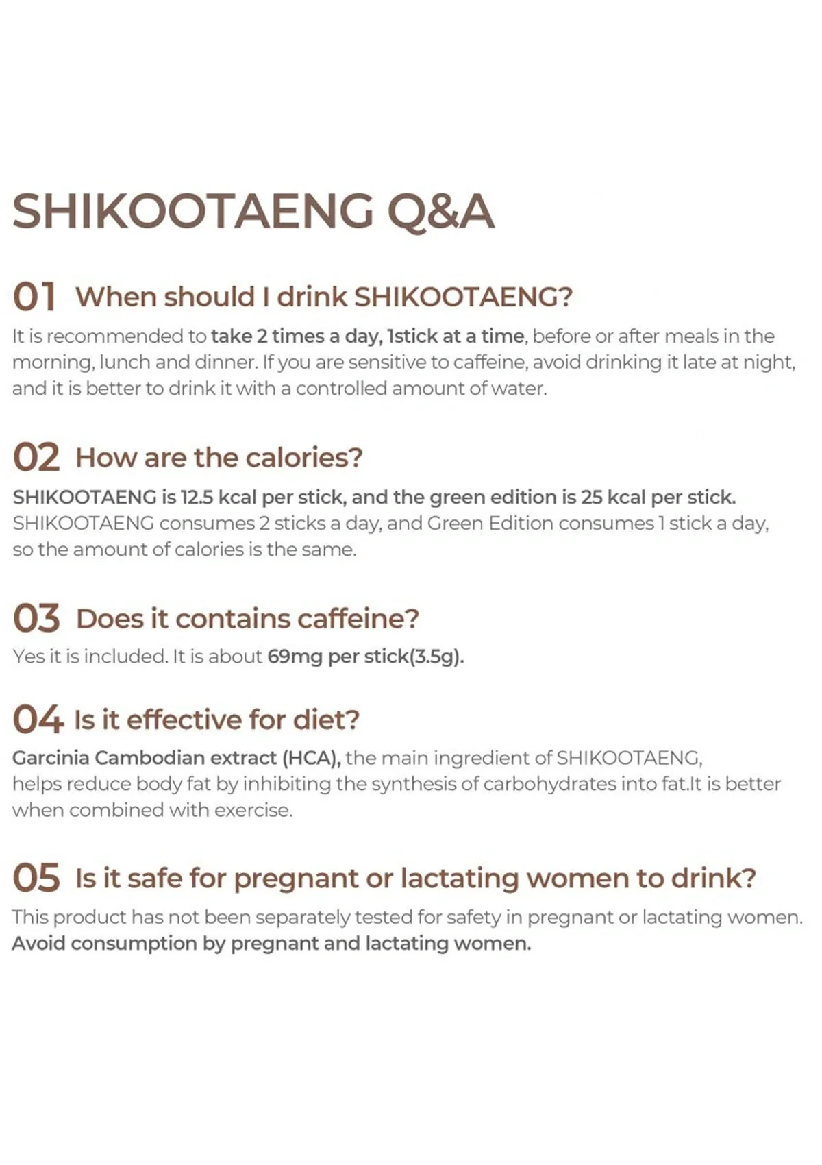 [SHIKOOTAENG] Diet Coffee Hazelnut (1 Box = 3.5g x 30 Sticks) - Image 12