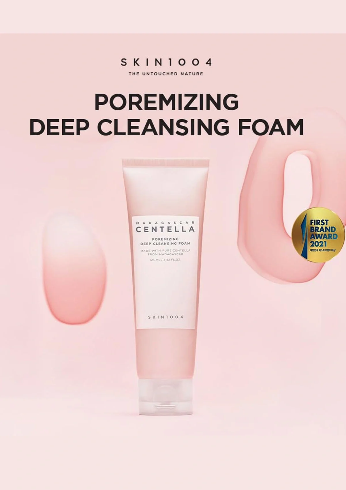 [SKIN1004] Madagascar Centella Poremizing Deep Cleansing Foam 125ml - Image 3