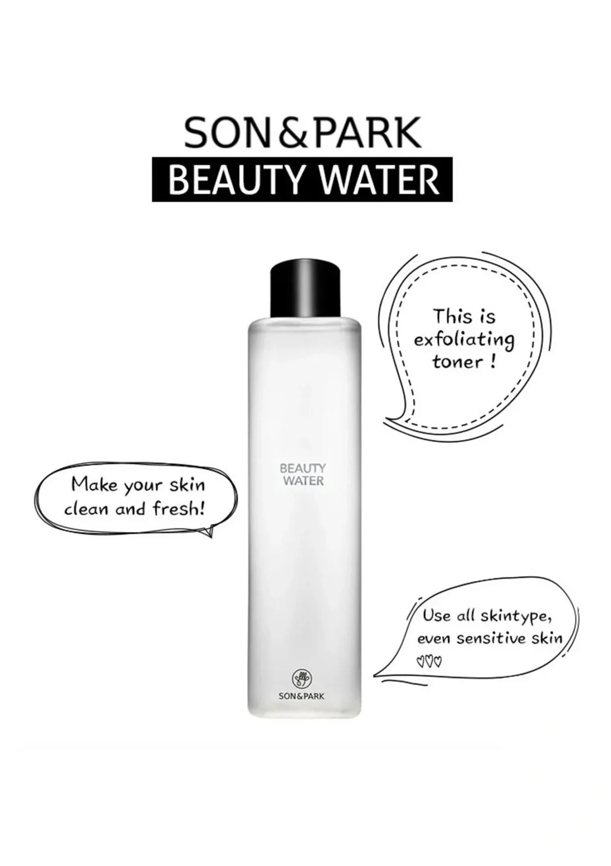 [SON&PARK] Miracle Beauty Water 340ml - Image 4