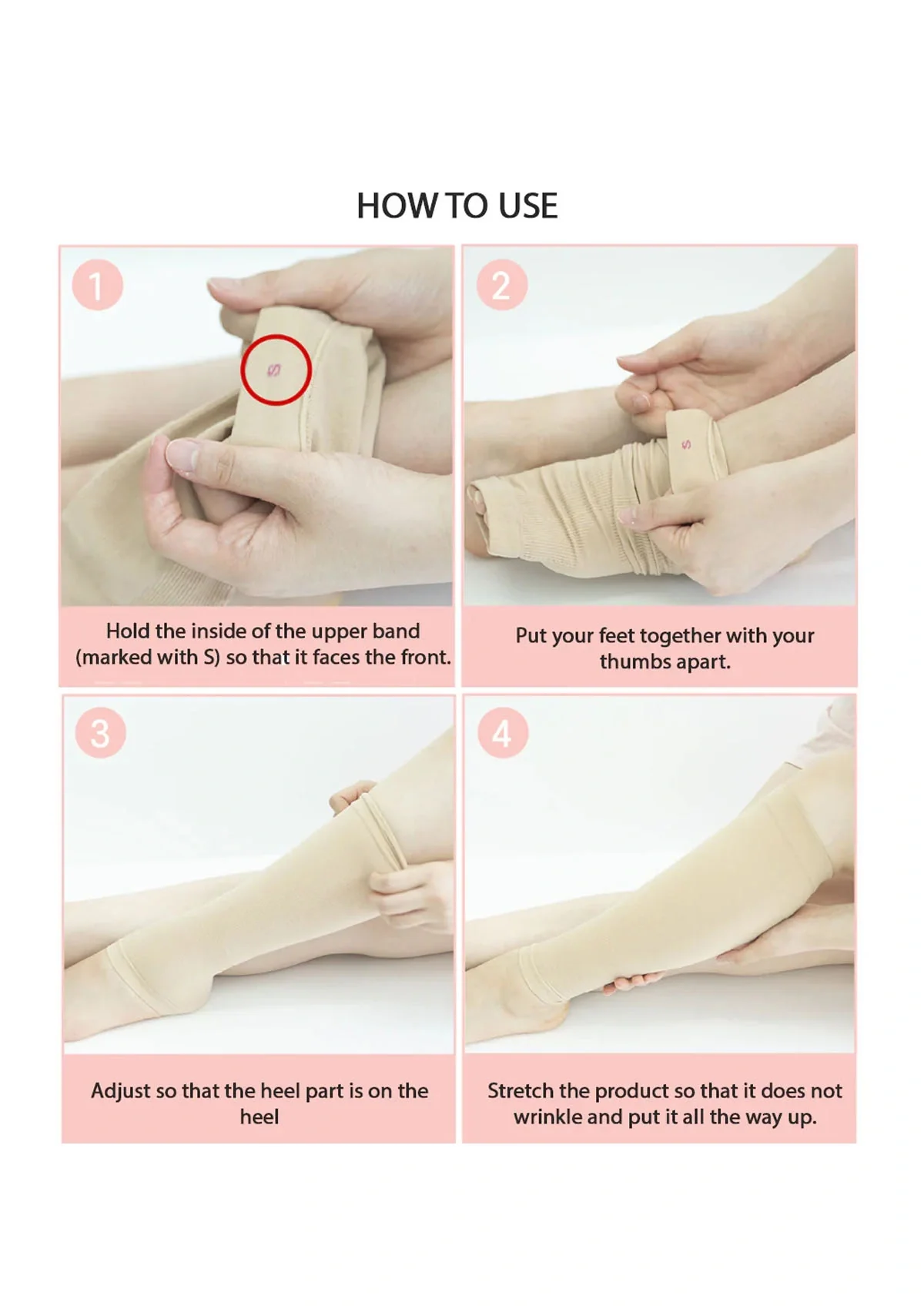 [SUNMIMALL] Good Day Fit Calf Compression Stockings (Free Size) - Image 11