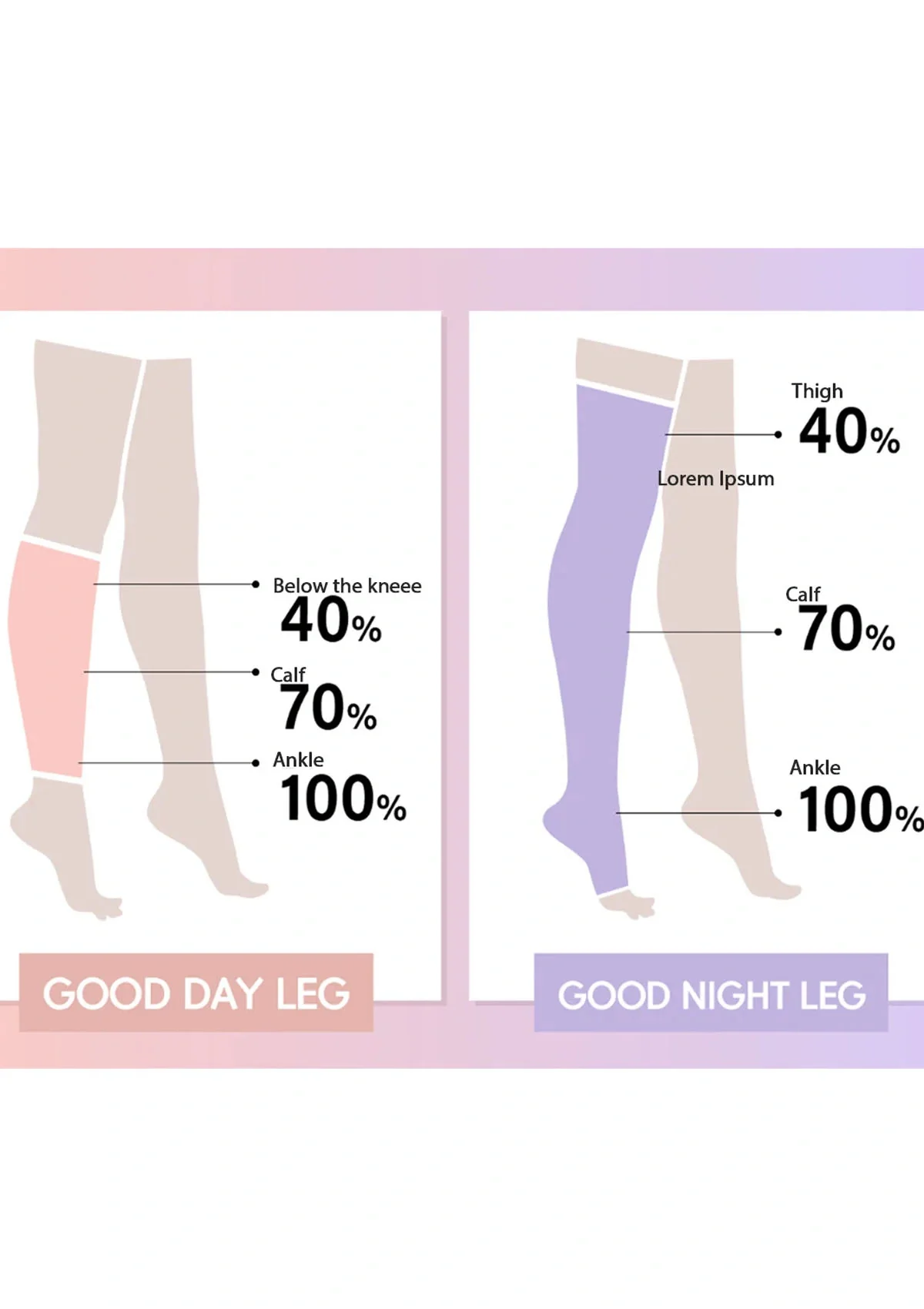 [SUNMIMALL] Good Day Fit Calf Compression Stockings (Free Size) - Image 8