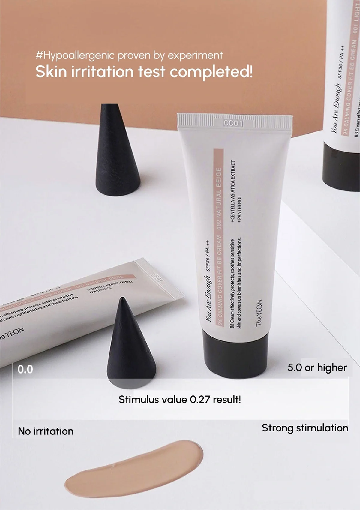 [THE YEON] 2X Calming Cover Fit BB Cream SPF36 PA++ 50ml - Image 11