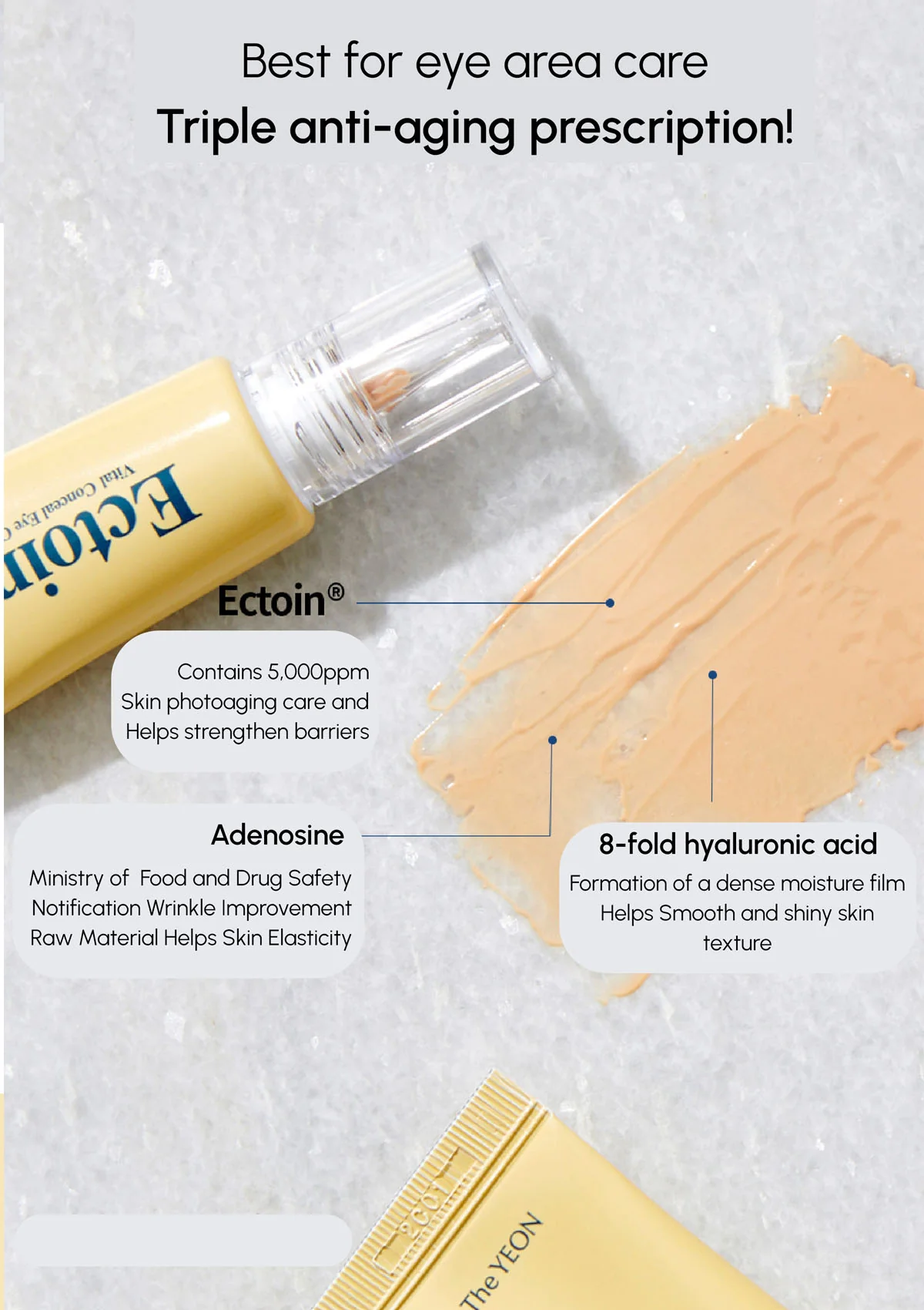 [THE YEON] Ectoin Vital Conceal Eye Cream 20ml - Image 11