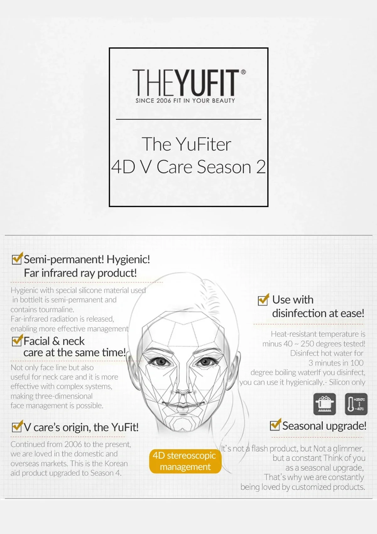 [THE YUFIT] Signature Lifting V Care 4D Band - Image 5