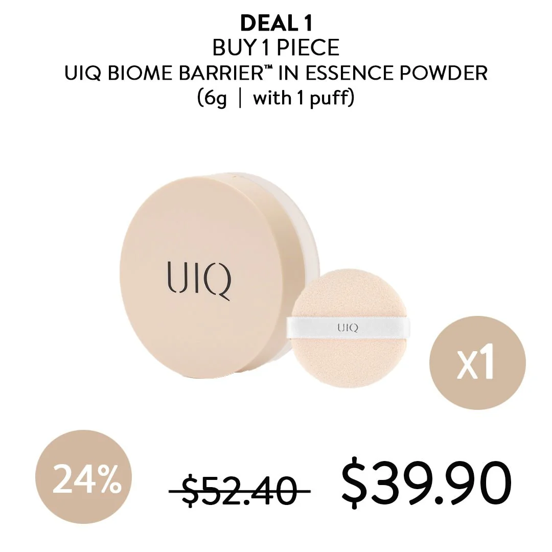CLEARANCE SALE - [UIQ] Biome Barrier Essence Powder 6g | 1 Puff - Image 3